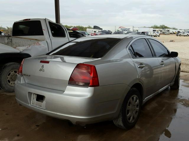 4A3AB36F77E065790 - 2007 MITSUBISHI GALANT ES SILVER photo 4