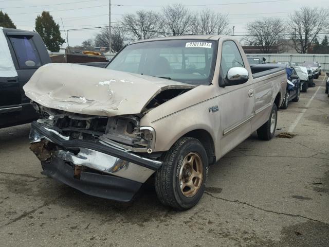 1FTEF17L6VNC94797 - 1997 FORD F150 GOLD photo 2