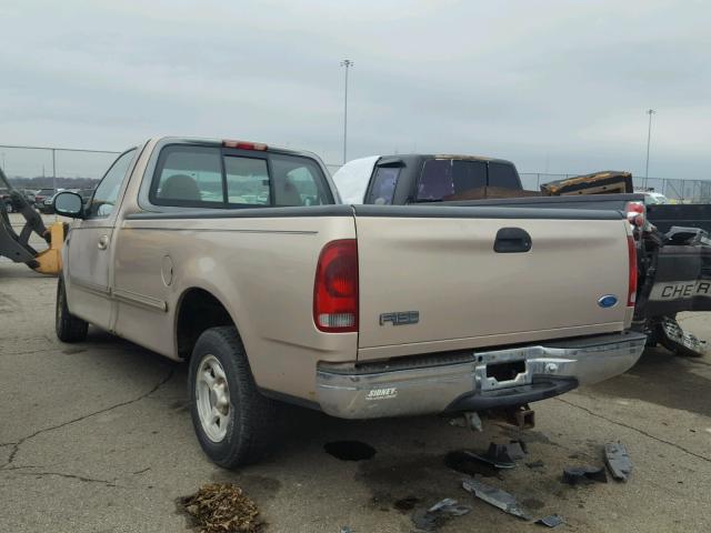 1FTEF17L6VNC94797 - 1997 FORD F150 GOLD photo 3