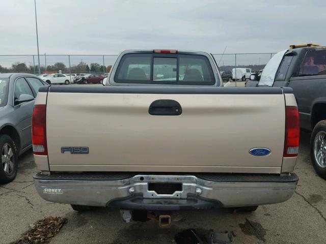 1FTEF17L6VNC94797 - 1997 FORD F150 GOLD photo 6