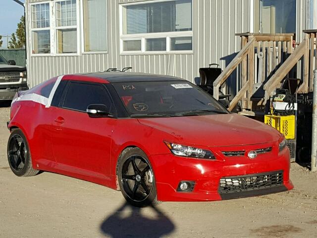 JTKJF5C70D3049432 - 2013 TOYOTA SCION TC RED photo 1