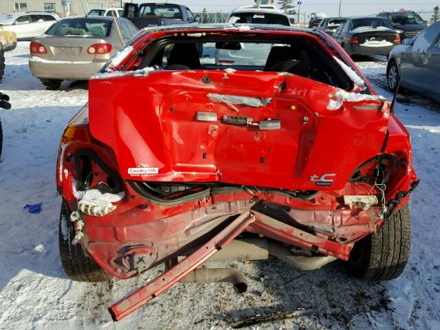 JTKJF5C70D3049432 - 2013 TOYOTA SCION TC 红色 照片 9