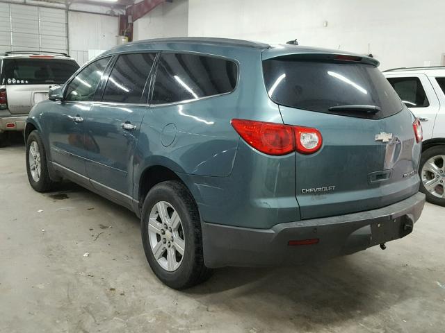 1GNER23D69S174928 - 2009 CHEVROLET TRAVERSE BLUE photo 3