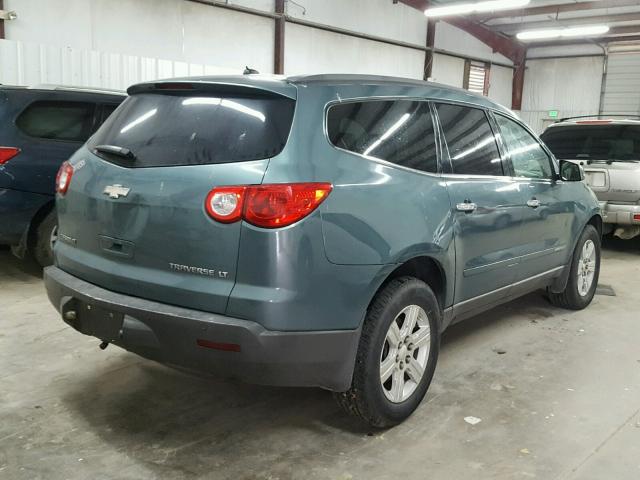 1GNER23D69S174928 - 2009 CHEVROLET TRAVERSE BLUE photo 4