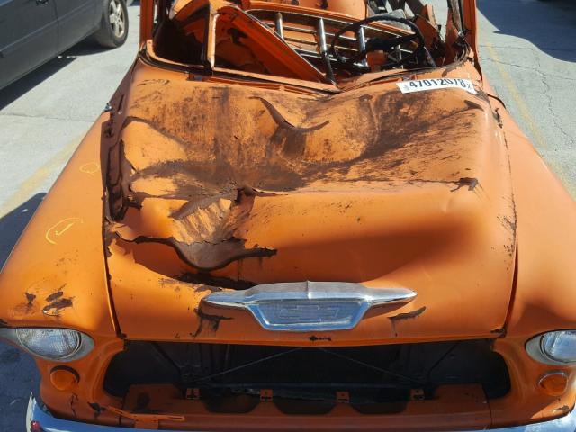 M255B006083 - 1955 CHEVROLET PT ORANGE photo 9