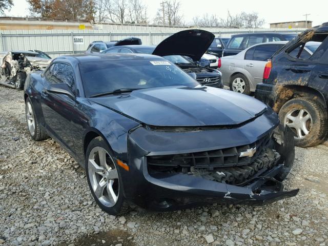 2G1FA1E31C9173349 - 2012 CHEVROLET CAMARO LS GRAY photo 1