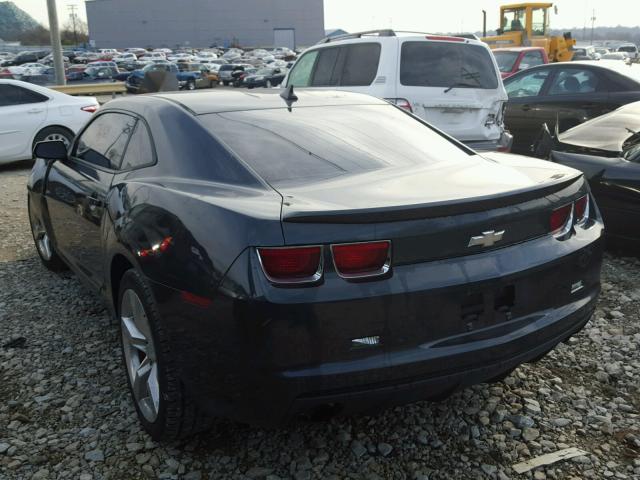 2G1FA1E31C9173349 - 2012 CHEVROLET CAMARO LS GRAY photo 3