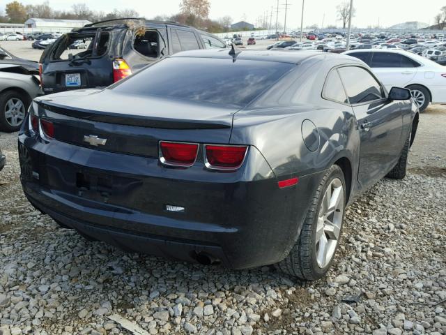 2G1FA1E31C9173349 - 2012 CHEVROLET CAMARO LS GRAY photo 4