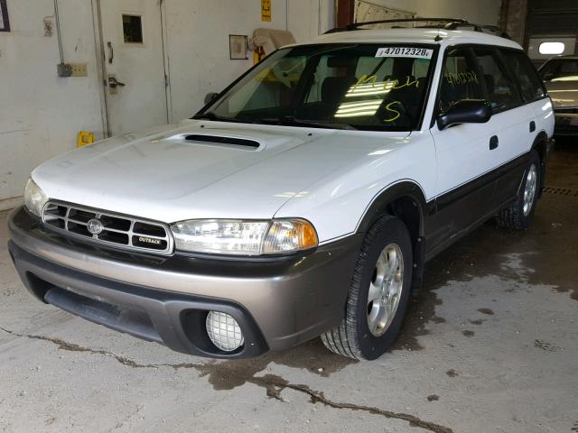 4S3BG6859W7634706 - 1998 SUBARU LEGACY 30T WHITE photo 2