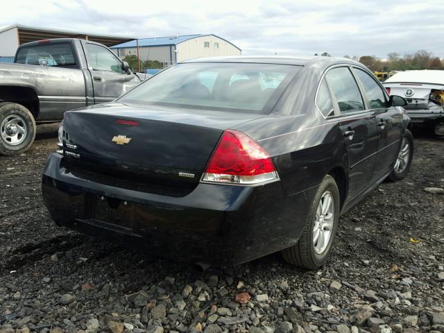 2G1WA5E30E1168894 - 2014 CHEVROLET IMPALA LIM BLACK photo 4