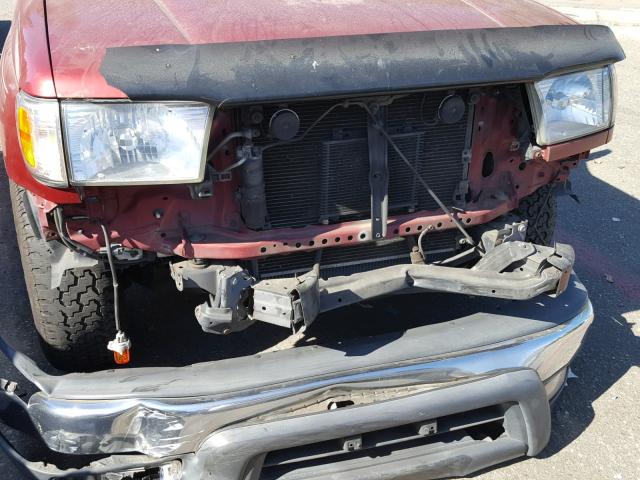 JT3GM84R5Y0067994 - 2000 TOYOTA 4RUNNER RED photo 9