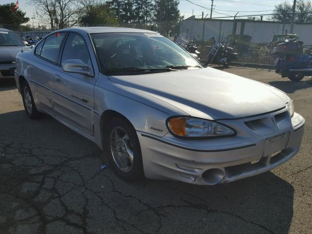 1G2NW52E72M574976 - 2002 PONTIAC GRAND AM G SILVER photo 1