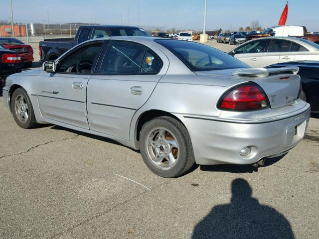 1G2NW52E72M574976 - 2002 PONTIAC GRAND AM G SILVER photo 3