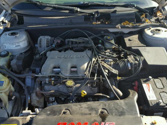 1G2NW52E72M574976 - 2002 PONTIAC GRAND AM G SILVER photo 7