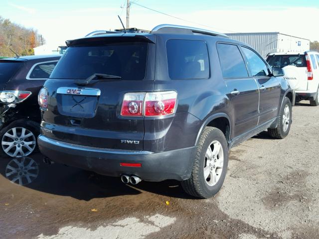 1GKEV13797J146766 - 2007 GMC ACADIA SLE BLACK photo 4