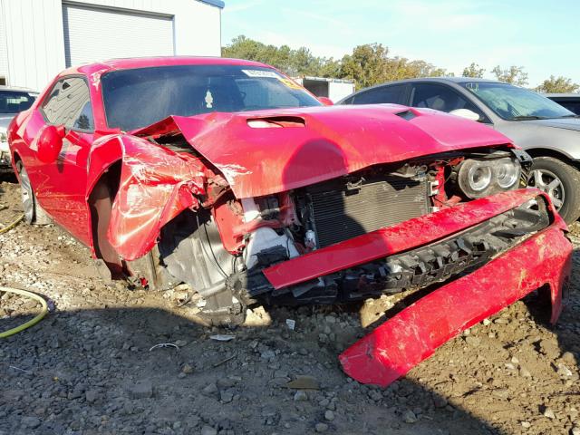 2C3CDZAGXFH833797 - 2015 DODGE CHALLENGER RED photo 1