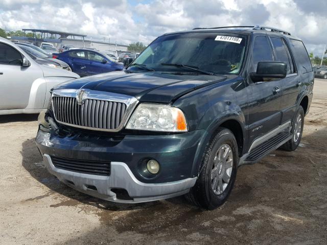 5LMFU27R43LJ28347 - 2003 LINCOLN NAVIGATOR 绿色 照片 2