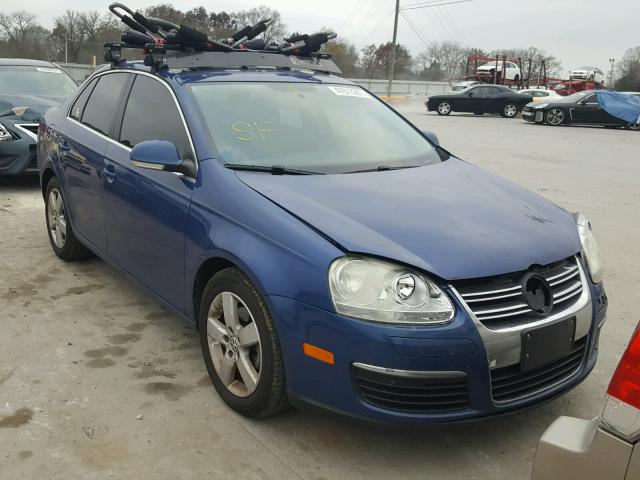 3VWRM71K59M136023 - 2009 VOLKSWAGEN JETTA SE BLUE photo 1