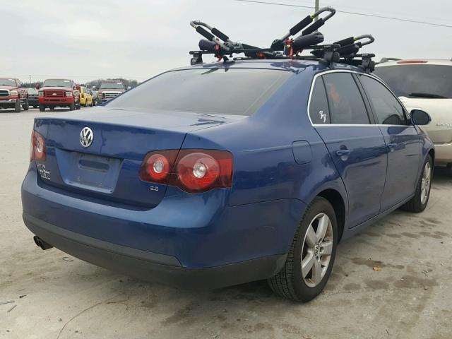 3VWRM71K59M136023 - 2009 VOLKSWAGEN JETTA SE BLUE photo 4