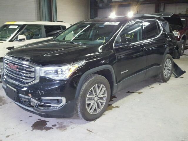 1GKKNSLS6HZ238580 - 2017 GMC ACADIA SLE BLACK photo 2