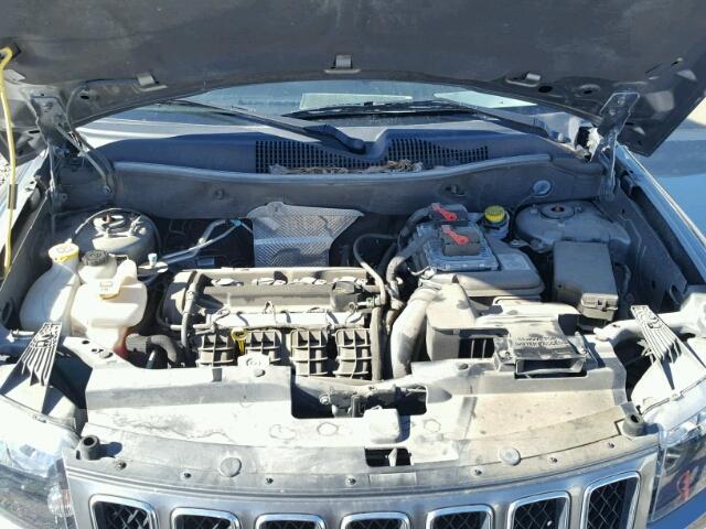 1C4NJCBA1ED523988 - 2014 JEEP COMPASS SP GRAY photo 7