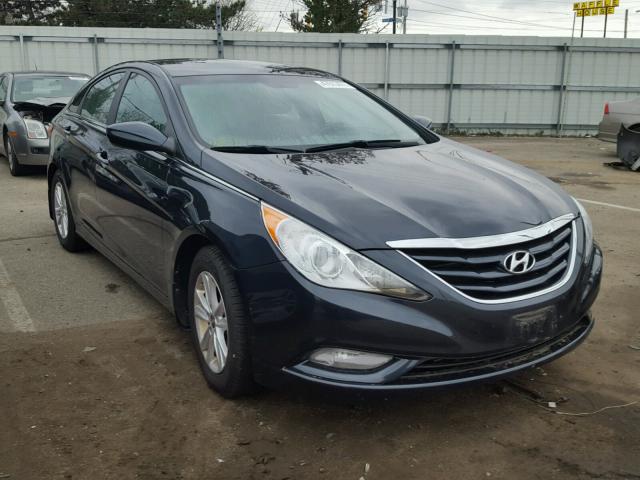 5NPEB4ACXDH700665 - 2013 HYUNDAI SONATA GLS BLUE photo 1