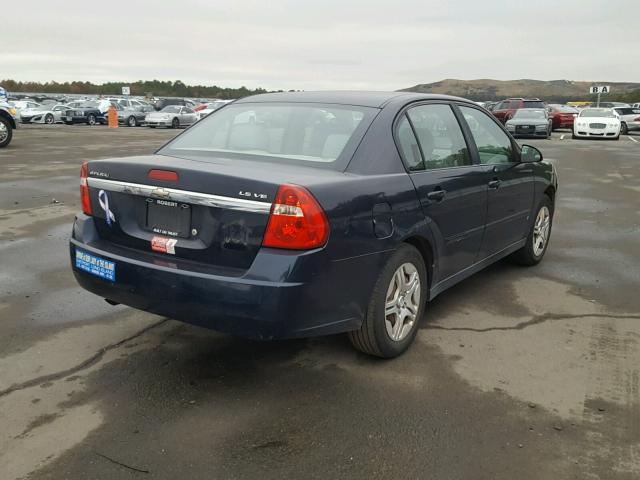 1G1ZS518X6F270970 - 2006 CHEVROLET MALIBU LS ლურჯი ფოტო 4