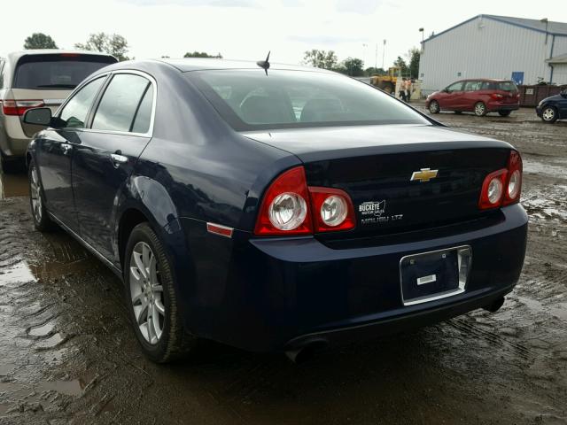 1G1ZE5E74BF135907 - 2011 CHEVROLET MALIBU LTZ 蓝色 照片 3