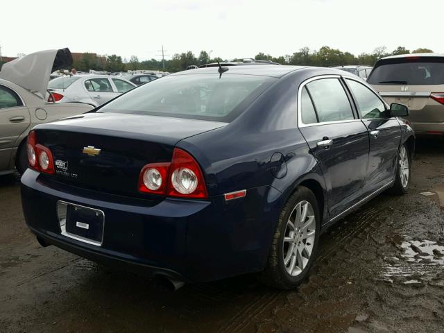 1G1ZE5E74BF135907 - 2011 CHEVROLET MALIBU LTZ 蓝色 照片 4