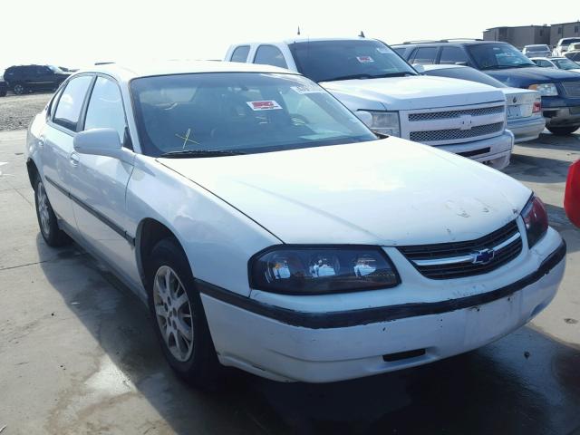 2G1WF52E659365870 - 2005 CHEVROLET IMPALA WHITE photo 1