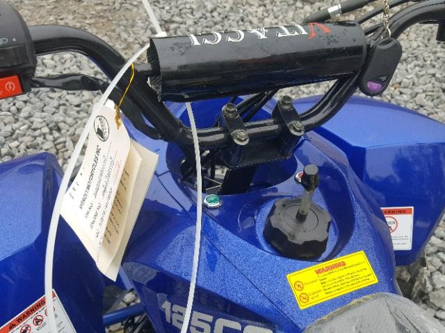 L0SSCJL35HT100217 - 2017 ATV 125 CC BLUE photo 8