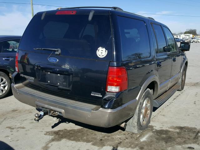 1FMFU18L23LB52508 - 2003 FORD EXPEDITION BLACK photo 4