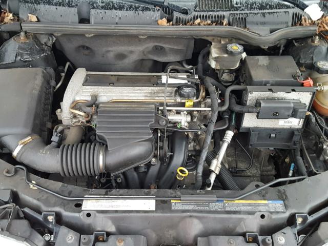 1G8AF52F64Z229618 - 2004 SATURN ION LEVEL RED photo 7