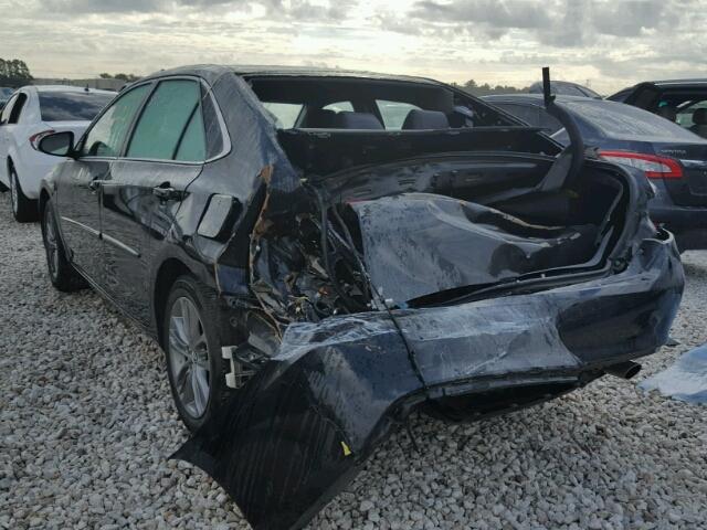 4T1BF1FK8FU878696 - 2015 TOYOTA CAMRY LE შავი ფოტო 3