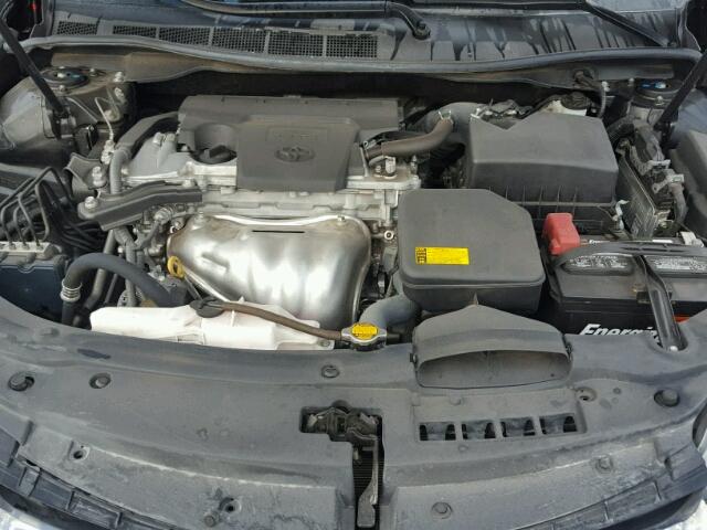 4T1BF1FK8FU878696 - 2015 TOYOTA CAMRY LE შავი ფოტო 7
