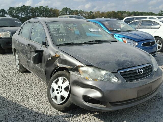 1NXBR30E76Z761908 - 2006 TOYOTA COROLLA CE GRAY photo 1