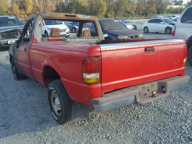 1FTCR10A3TUA69599 - 1996 FORD RANGER RED photo 3