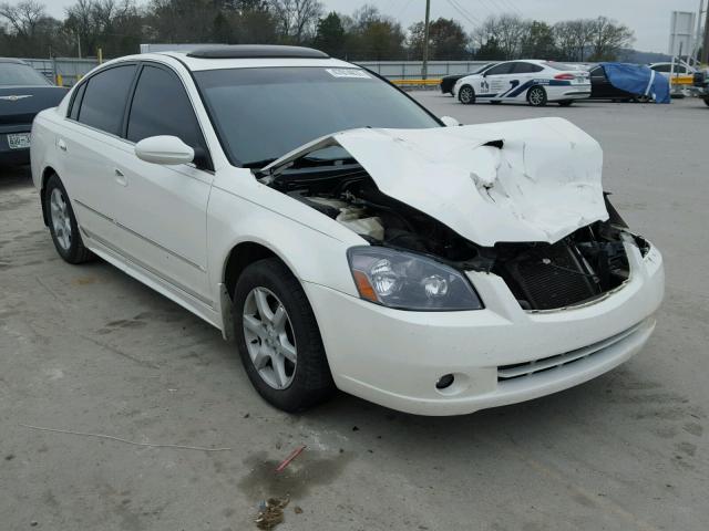 1N4AL11D65C107164 - 2005 NISSAN ALTIMA S WHITE photo 1