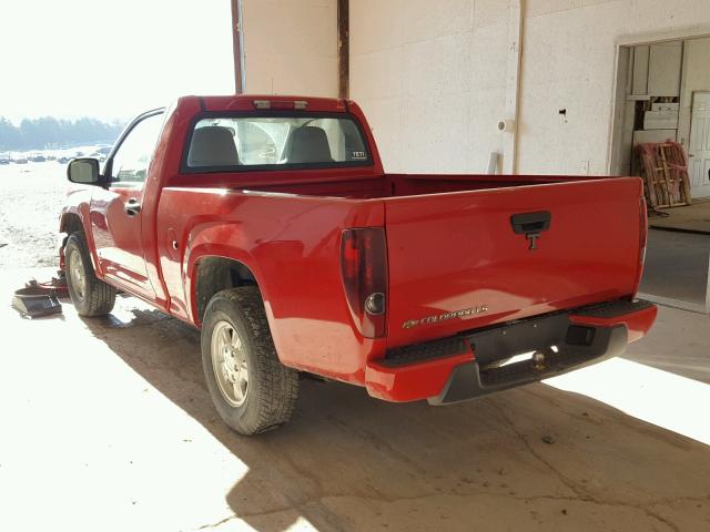 1GCCS149688161696 - 2008 CHEVROLET COLORADO RED photo 3