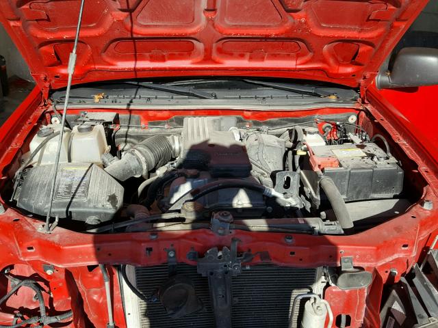 1GCCS149688161696 - 2008 CHEVROLET COLORADO RED photo 7