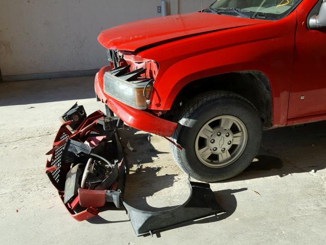 1GCCS149688161696 - 2008 CHEVROLET COLORADO RED photo 9