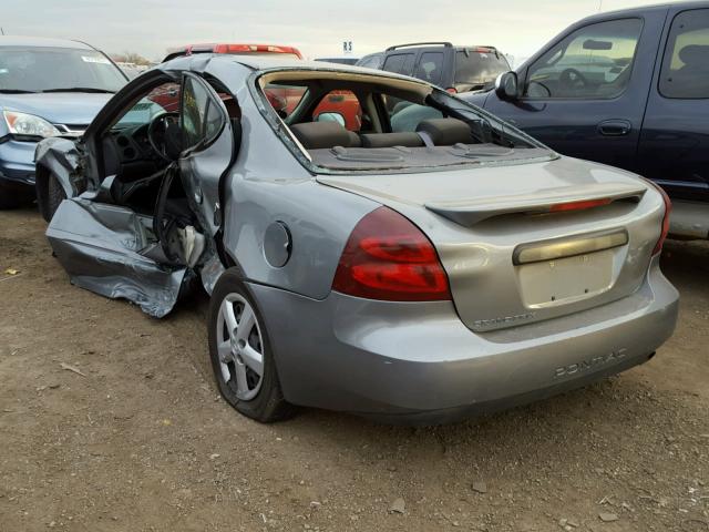 2G2WP552871194132 - 2007 PONTIAC GRAND PRIX GRAY photo 3