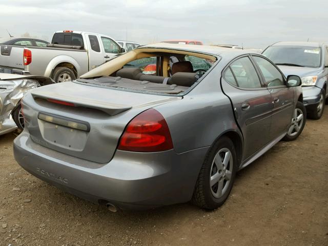 2G2WP552871194132 - 2007 PONTIAC GRAND PRIX GRAY photo 4