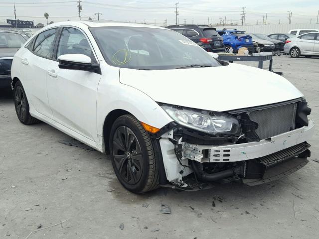 SHHFK7H54HU407733 - 2017 HONDA CIVIC EX თეთრი ფოტო 1