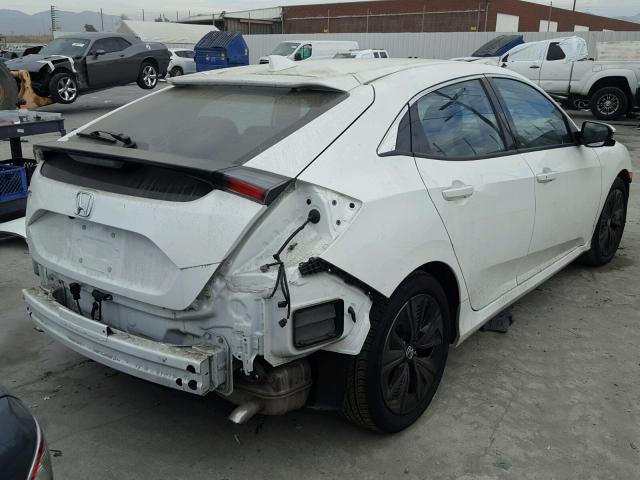 SHHFK7H54HU407733 - 2017 HONDA CIVIC EX თეთრი ფოტო 4