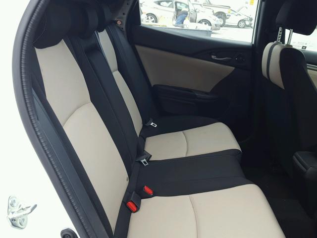 SHHFK7H54HU407733 - 2017 HONDA CIVIC EX თეთრი ფოტო 6