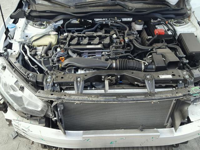 SHHFK7H54HU407733 - 2017 HONDA CIVIC EX თეთრი ფოტო 7