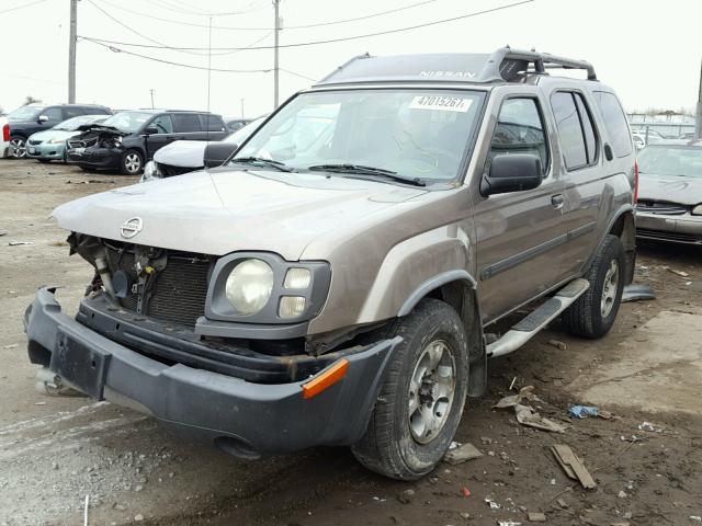 5N1ED28Y04C622680 - 2004 NISSAN XTERRA XE BROWN photo 2