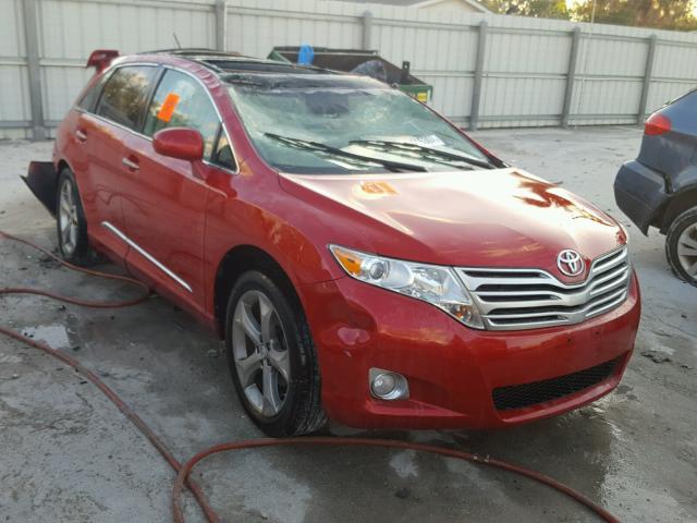 4T3BK3BB7BU048533 - 2011 TOYOTA VENZA BASE RED photo 1