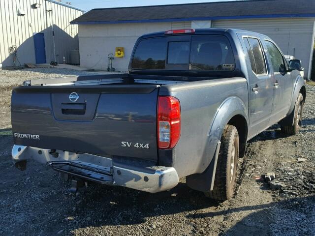 1N6AD0EV6GN784952 - 2016 NISSAN FRONTIER S BLUE photo 4